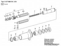 Bosch 0 607 958 900 ---- Spindle Bearing Spare Parts